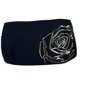 Lancome .Black and Gold Cosmetic Bag